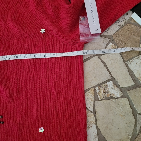 Snowman Winter Sweater Cardigan - Picture 7 of 13